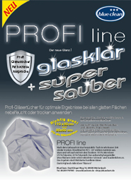 Profi Mikrofaser Glasreinigungstuch