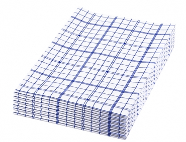 Glasreinigungs-Tuch Mikrofaser 10er Pack,<br>Bluesquare,<br> 50x57cm