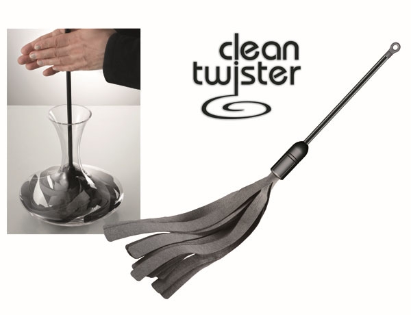 CleanTwister Blau + Trockentuch